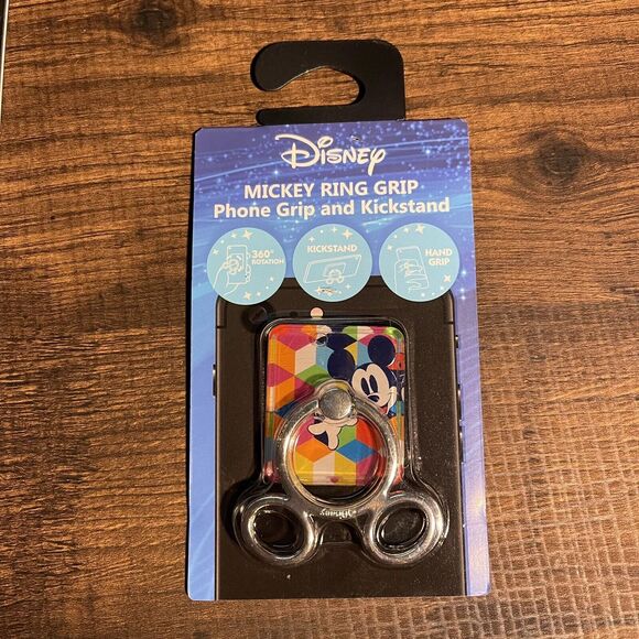 Disney Mickey Mouse Ring Grip-Phone Grip & Kickstand |‎ DSNRG02 | - Picture 2 of 3